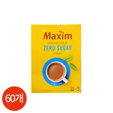 CL 맥심 모카골드 제로슈거 60T, 1개, 690g