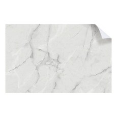 韓國原裝 高擬真自黏水貼壁紙 Bianco White Gray, 義大利白灰石