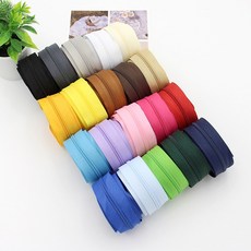 컬러팝 3호 홈패션 코일 롤지퍼, 1개, 다크그레이