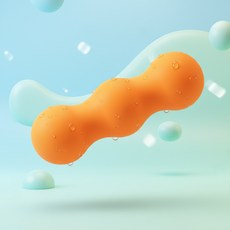 PVC 롤링 다리 마사지볼, 1개