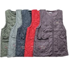 잉꼬혼수방 방한 겨울기모누빔패딩반팔 김장앞치마 모음, 털기모앞지퍼형_레드, 1개