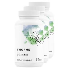 Thorne L-肉鹼膠囊, 60顆, 3個
