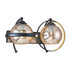 舞光 琥珀色創意雙玻壁燈 E27玻璃壁燈 造型壁燈 臥室燈 床頭燈, GA11-6261