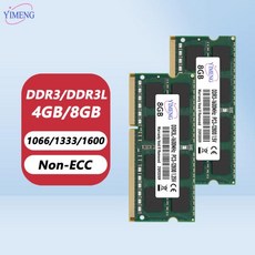 노트북 메모리 램 DDR3 DDR3L 4GB 8GB PC3L .35V 066 333 600Mhz PC3 .5V 8500 0600 2800 204 핀 SODIMM 메, 한개옵션2, 한개옵션1, 4 DDR3L X8G 333 .35