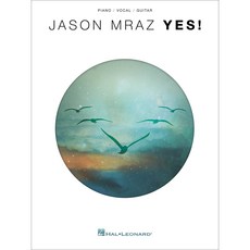 Jason Mraz - Yes! 제이슨 므라즈 PVG 악보집 Hal Leonard 할 레오나드