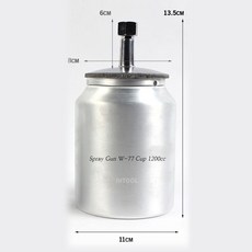 툴스타 TS-SGC-W77 에어 스프레이건 캔 1200cc, 1개