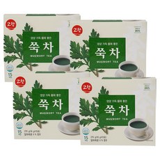 고향 쑥차 18g 15T x 4개 전통차, 15개입