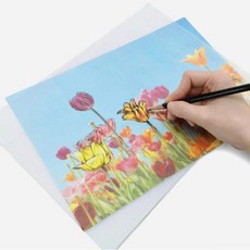 [한솔]미농지 기름종이 트레싱지 A4 8절 100매입, A4 100매입