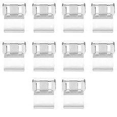 쉐리엘 초간편 바지 밑단 끌림 방지 클립, 10개, 투명