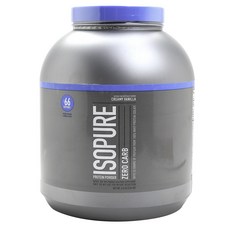 ISOPURE 零碳水乳清蛋白粉 奶油香草口味, 2.04kg, 1罐