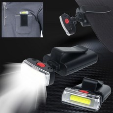 레이맨 캡라이트 낚시 랜턴 LED 모자 랜턴 AAA건전지 장착 RMLC-999, 단품, 1개