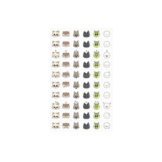 [옵션선택] 보넥도 공식 굿즈 쁘넥도 굿즈 모음집 럭키 드로우 키링 엽서 세트 스티커 세트 BBNEXDO 보이넥스트도어 엠디 BOYNEXTDOOR MD, 1개, 쁘넥도 STICKER SET 702