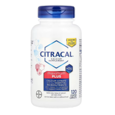 CITRACAL 씨트라칼 칼슘 보조제 맥시멈 플러스 D3 120 개, 120정, 1개