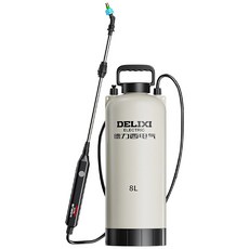 DELIXI 電動噴霧器 8L 可伸縮至85cm, 白色, 1個