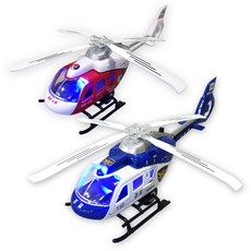 사운드불빛 헬리콥터_장난감헬기_헬리콥터완구_비행기완구_유아장난감_어린이장난감, 사운드불빛 경찰헬기, 1개
