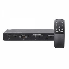 넥스트유 4x1 4K HDMI 심리스 매트릭스 스위치 멀티비전 비디오 컨트롤러, 1개