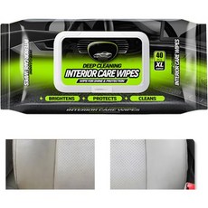 차량 내부 세정제 물티슈 RV 오토바이 케어 자동차 디테일 키트 깊은 세정 다목적 소파 대시보드 로드트립 40개 세트 실내장식 가죽 얼룩 제거제 여성 남성 트럭, 차량 내부 세정제 물티슈, RV 오토바이 케어, 자동차