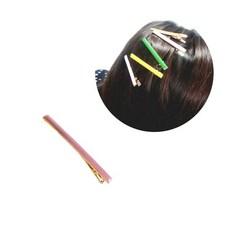 일자핀 컬러 포인트 파스텔