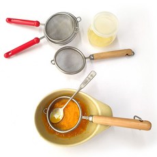 미니 이유식 베이킹 거름망 우드 파우더 채망 건지기, 우드미니 이유식 거름망, 1개