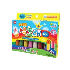 촉감놀이 개발놀이 색모래 14색 세트 모래놀이 창의력 개발놀이 미술놀이 모래 색 촉감놀이 dew+71259ix