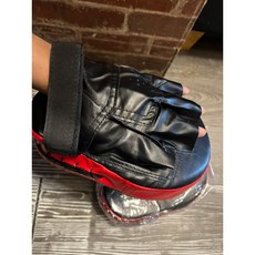 子甄彣璟 五龍弧形手靶 拳擊 跆拳道 散打 泰拳 武術訓練手靶 運動護具, 1個, 無透氣款紅色