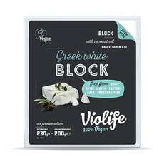 바이오라이프 비건치즈 글루텐프리 그릭화이트 블럭 230g 할랄 코셔 비건, 1개