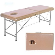 접이식 마사지 베드 침대 휴대용 왁싱 타투, 8_샴페인