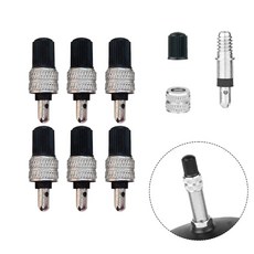 자전거 타이어 던롭 벨브 무시고무 필요없는 신형벨트 6개, 1세트