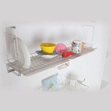 견고한 마무리 세련된 슬라이드 씽크선반 800 씽크대교체 주방상부장 주방정리선반, 본상품