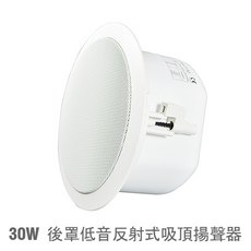 CES CSB-6300 後罩低音反射式吸頂揚聲器, 1個