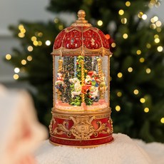 하하홈파티 크리스마스 회전목마 LED 워터볼 무드등 오르골