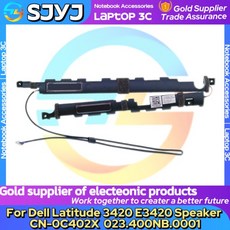Dell Latitude 3420 내장 스피커 혼 오디오 CN-0C402X 023.400NB.0001 용 새 오리지널 노트북, 01 빠른  Mainland