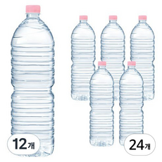 CRYSTAL 생수 무라벨, 2L, 24개
