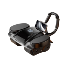 【強回彈】自動回彈 四輪健腹輪, 【黑色】健腹輪+跪墊+訓練墊180*1