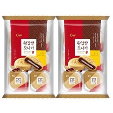 청우식품 왕찹쌀 모나카 8p, 240g, 2개
