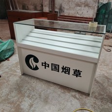 【格森】定製靈活新款煙櫃收銀臺轉角櫃展櫃便利店超市玻璃櫃組閤定製商鋪