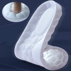 발편한 쿠션 기능성 신발 깔창 운동화 통기성 냄새방지 충격흡수 키높이 아치 깔창, 블랙