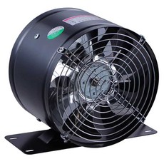 이동식환풍기 주방 식당 환기팬 환풍 욕실 창틀 환풍기, 1개, 12인치 그릴+베이스 / 2m 덕트+클립 세트