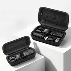 DJI 오즈모 포켓4 케이스 Pocket4가방 보관함 휴대용 커버 보호 악세서리, 1개, C.대형 블랙