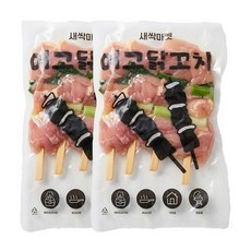 이고닭 닭다리살로 만든 파닭꼬치, 320g, 2개