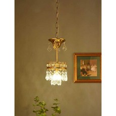 미니 샹들리에 샹데리아 조명 빈티지 램프 인테리어, 8047-1P 침대 옆 샹들리에