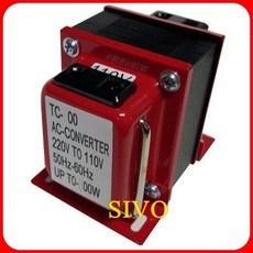 SIVO TC-00 雙向變壓器 AC 220V 轉 110V 50Hz-60Hz, 1個, 400W