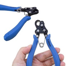비즈공예 구자말이 집게 공구 니퍼 평집게 비즈 플라이어 9자말이 펜치, 내경 1.5mm