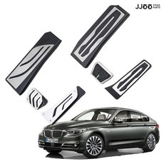 [주주파츠몰] BMW 순정형 퍼포먼스 클립형 페달 풋레스트 풀세트 모음 5GT F07 호환 용품, 1번)퍼포먼스