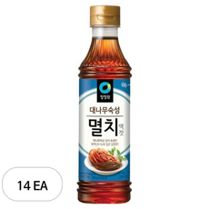 청정원 멸치액젓, 750g, 14개