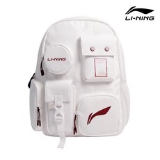 리닝 가방 ABSW321-1 화이트 백팩 럭키홀스 배낭가방 배드민턴 테니스 오남스포츠, 1개, ONE COLOR