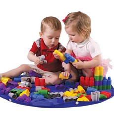 K’s Kids 奇智奇思 彩色安全積木-趣味隨身積木組 SB00449, 1個