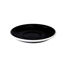 LOVERAMICS 蛋形 Egg 300ml 拿鐵杯 陶瓷咖啡杯盤, 【單盤】黑, 1個
