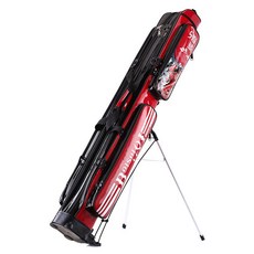 漁具包 1.25米1.3米1.4米1.5米1.6米魚具包釣魚包二層三層兩層魚竿包, 1.25米中國紅（實用款）2層 【防水帶, 1.25米中國紅（實用款）2層 【防水帶