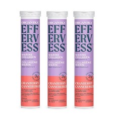 (올가니카) 3병 타먹는 콜라겐 피지(Fizzy) 콜라겐 워터 14정 크랜베리